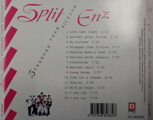 Split Enz - Stranger Than Fiction CD Import