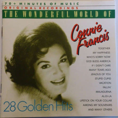 Connie Francis - Wonderful World of (28 Golden Hits) CD Import