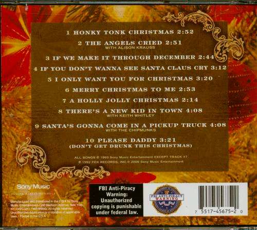 Alan Jackson - Honky Tonk Christmas CD Import