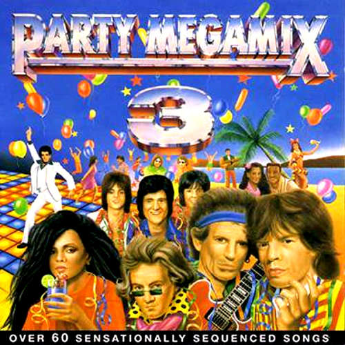 Various - Party Megamix Vol 1 + 3 CDs Import