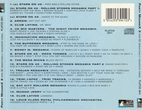 Various - Party Megamix Vol 1 + 3 CDs Import