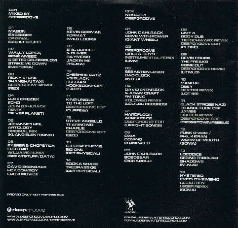 Deepgroove - Underwater - Solo Double CD