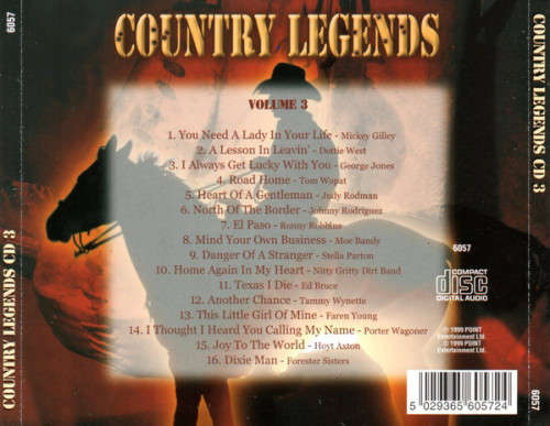 Various - Country Legends Vol. 3 CD Import