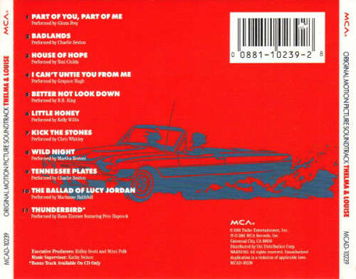 Soundtrack - Thelma & Louise CD Import