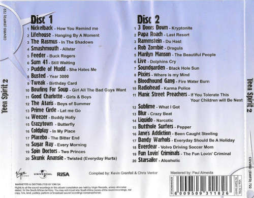 Various - Teen Spirit 2 Double CD