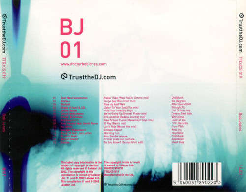 Doctor Bob Jones - BJ01 CD Import