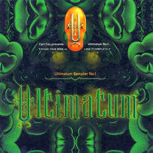 Various - Ultimatum Sampler No.1 CD Import Germany Carl Cox