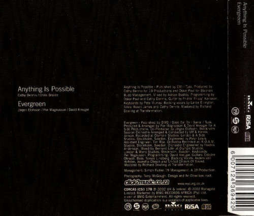 Will Young - Anything Is Possible Evergreen CD Single