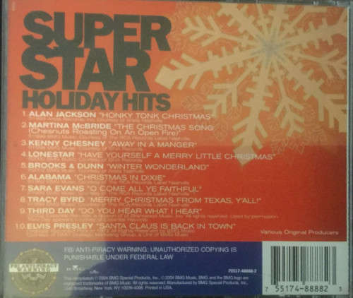 Various - Superstar Holiday Hits - Home For the Holidays CD Import Sealed