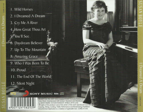 Susan Boyle - I Dreamed a Dream CD