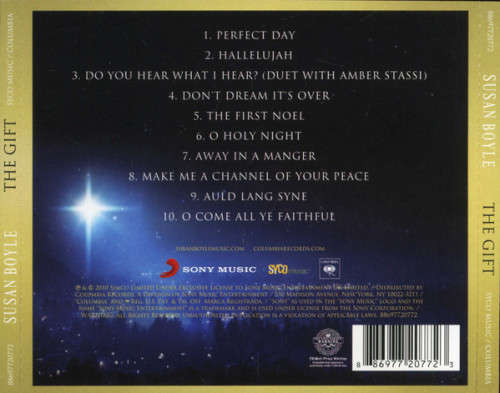 Susan Boyle - The Gift CD Import