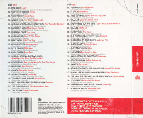 Various - Uncovered: A Unique Collection Of Cool Cover Versions Double CD Import