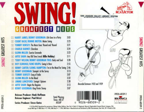 Various - Swing! Greatest Hits CD Import