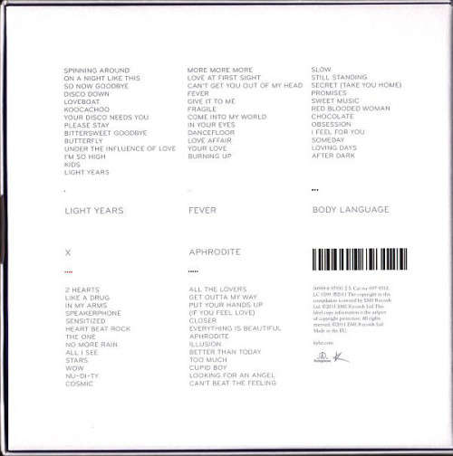 Kylie Minogue - Albums 2000 - 2010 Box CD Set Import