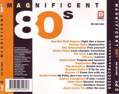 Magnificent 80`s Volume 1, 2 + 3 - Various Import CD Set