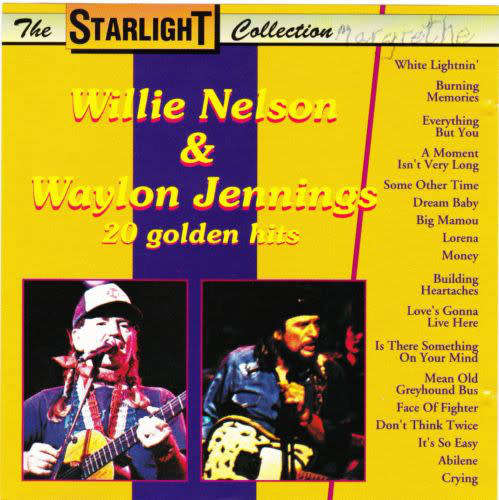 Willie Nelson & Waylon Jennings - 20 Golden Hits CD Import