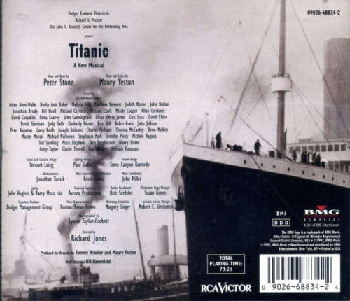 Titanic: New Musical (Original Broadway Cast Recording) CD Import
