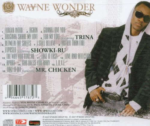 Wayne Wonder - Foreva CD Import