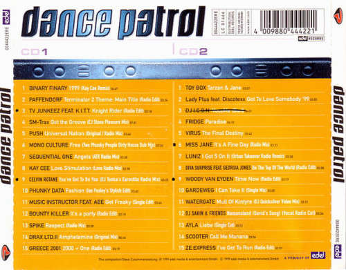Various - Dance Patrol Double CD Import Sealed