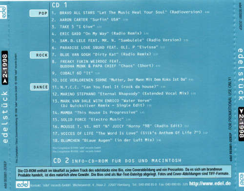Various - Edelstück > 2 - 1998 Double CD Import
