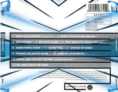 Utah Saints - Utah Saints CD Import
