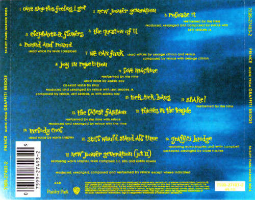 Prince - Graffiti Bridge CD Import