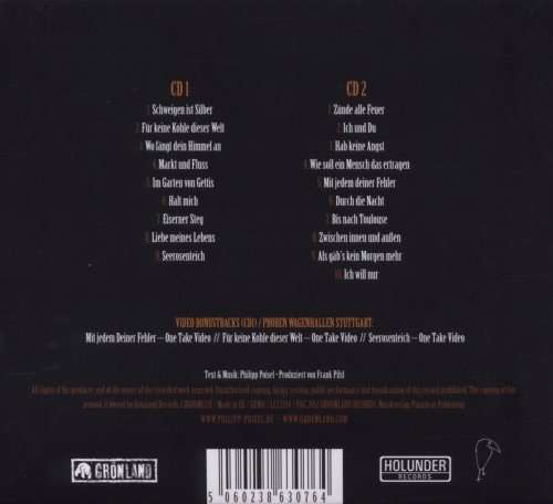Philipp Poisel - Projekt Seerosenteich (Deluxe Edition) (Live) Double CD Import