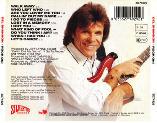 Del Shannon - Rock On! CD Import