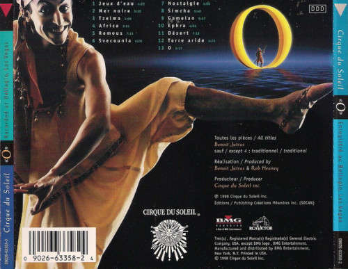 Cirque Du Soleil - O CD Import