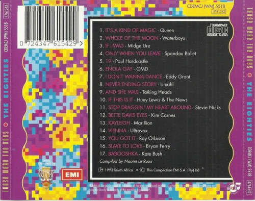 Various - Those Were the Days: Eighties CD
