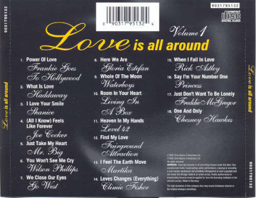 Various - Love Is All Around, Volume 1 CD Import