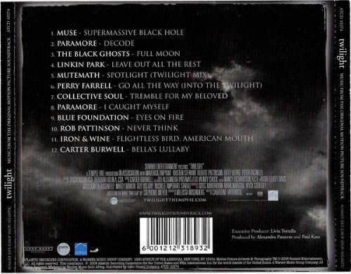 Twilight - Soundtrack CD