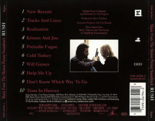 Eric Clapton - Rush CD Import