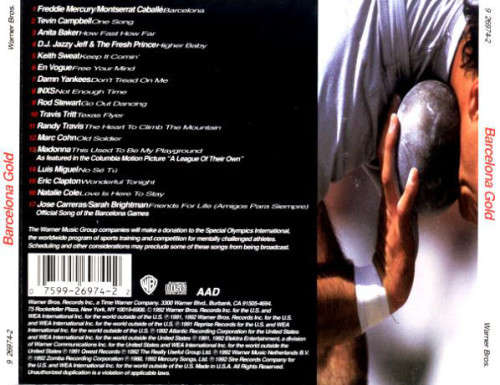 Various - Barcelona Gold CD Import