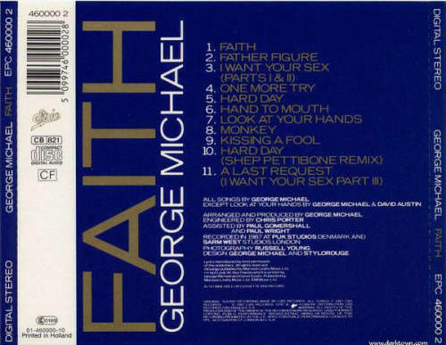 George Michael - Faith CD Import