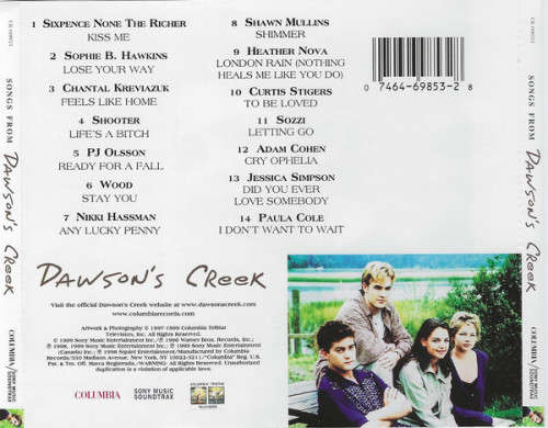 Dawson's Creek - Soundtrack CD Import