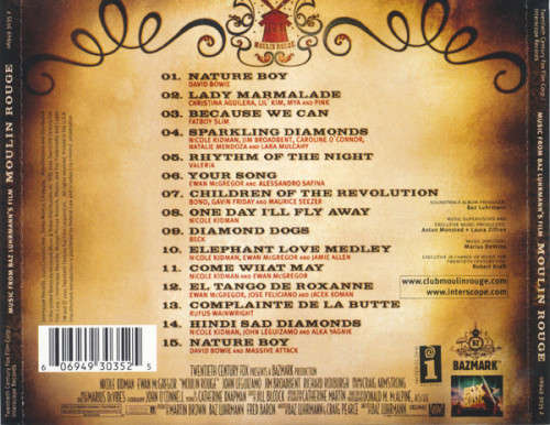 Moulin Rouge - Soundtrack CD Import