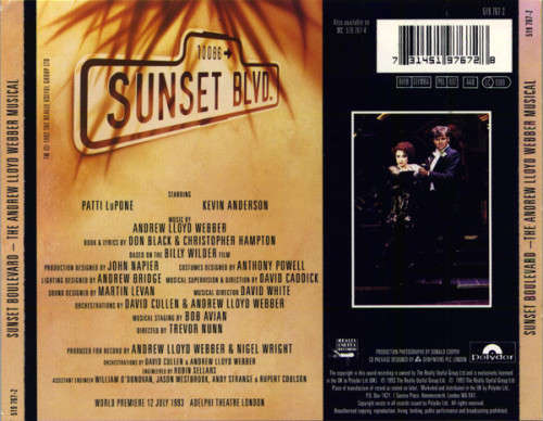 Sunset Boulevard - Double CD Import
