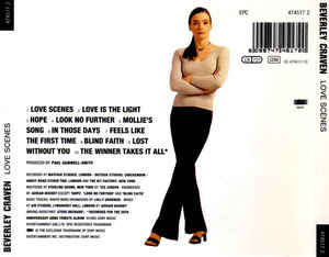 Beverley Craven - Love Scenes CD Import