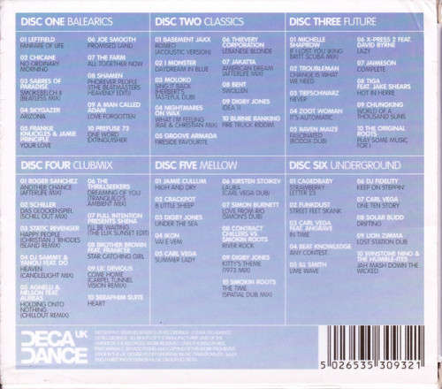 Various - Ultimate Chillout Ibiza Album 6x CD Box Set Import