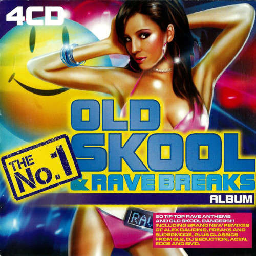 Various - No.1 Old Skool and Rave Breaks Album 4x CD Box Set Import Sealed