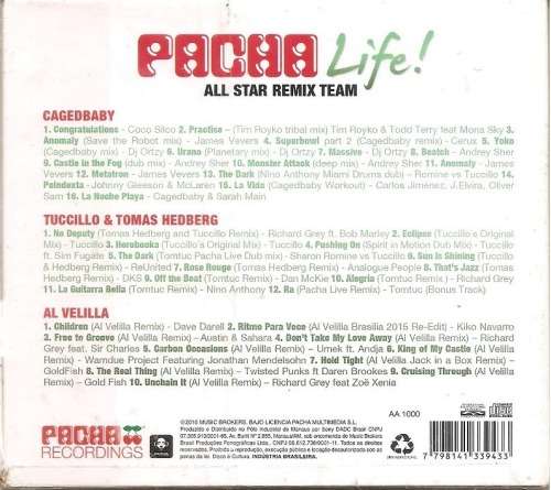 Various - Pacha Life! All Stars Remix Team Triple CD Import Sealed