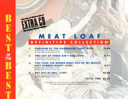 Meat Loaf - Definitive Collection Double CD Import