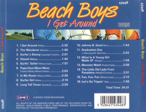 Beach Boys - I Get Around CD Import