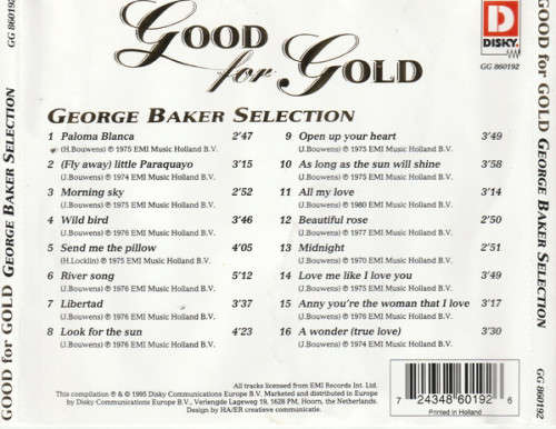 George Baker Selection - Good For Gold CD Import