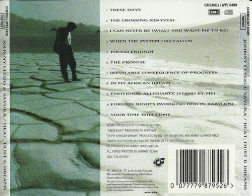 Johnny Clegg and Savuka - Heat, Dust and Dreams CD