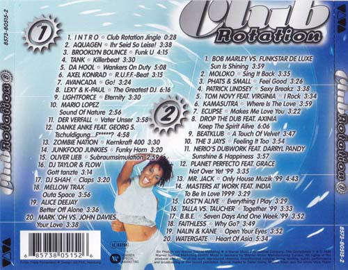 Various - Club Rotation Volume 8 Double CD Import Sealed