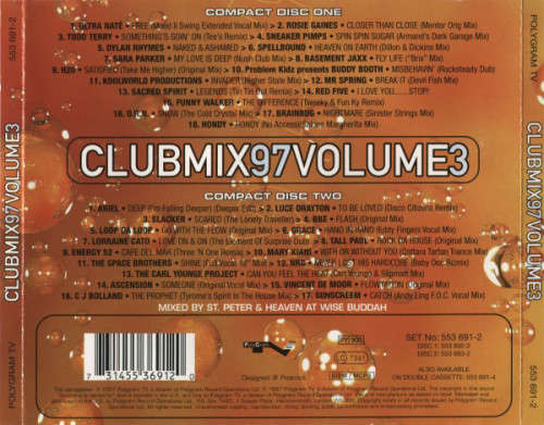 Various - Clubmix 97 Volume 3 Double CD Import Sealed