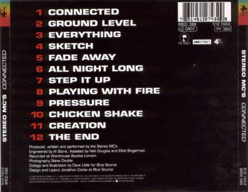 Stereo MC's - Connected CD Import Sealed