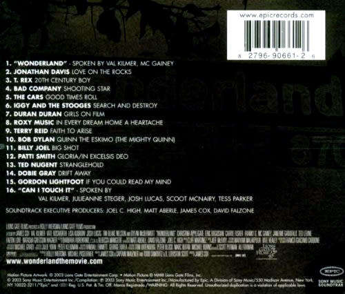 Wonderland - Soundtrack CD Import